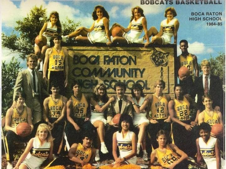 Boca High Basketball Team 1984-85